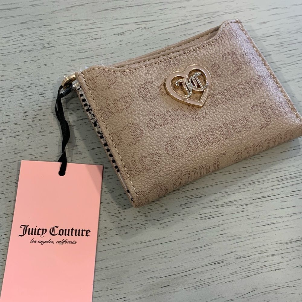 Juicy Couture Tan Card Holder